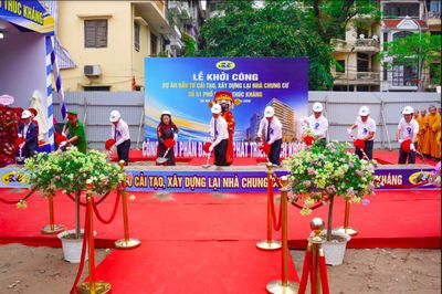 Hà Nội xây lại chung cư cũ tại khu 'đất vàng' Huỳnh Thúc Kháng