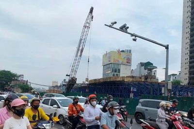 Hà Nội còn 42 vị trí rào chắn thi công công trình