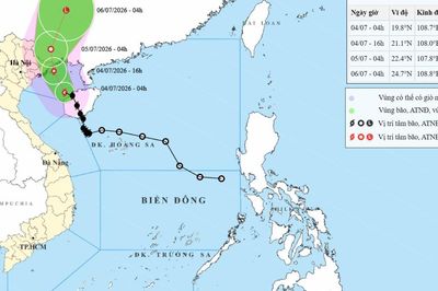 Thông tin mới nhất về bão số 1: Cách Móng Cái 210km, Đông Bắc Bộ và Thanh Hóa mưa rất lớn