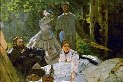 Claude Monet muốn đánh bại Manet bằng một bữa trưa