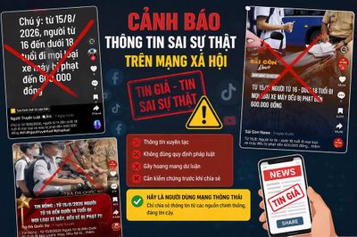 Thông tin người dưới 18 tuổi đi mọi loại xe máy bị phạt là không chính xác