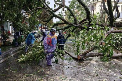 Quảng Ninh: Mưa lớn gây ngập cục bộ một số khu vực sau bão, không có thương vong về người
