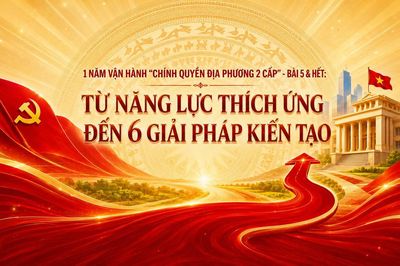 1 năm vận hành 'chính quyền địa phương 2 cấp' - Bài 5 & Hết: Từ năng lực thích ứng đến 6 giải pháp kiến tạo