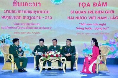 Tọa đàm sĩ quan trẻ hai nước Việt Nam-Lào