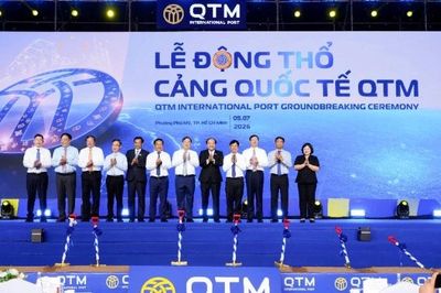Khởi công cảng trị giá 6.900 tỷ đồng ở Cái Mép-Thị Vải