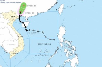 Bão số 1 suy yếu thành áp thấp nhiệt đới