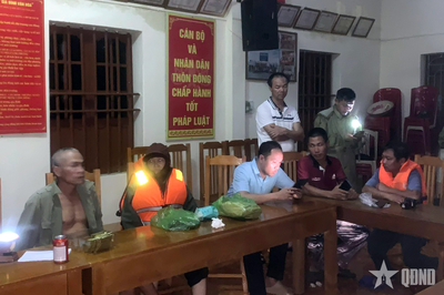Quảng Ninh: Kịp thời đưa 11 thuyền viên gặp nạn do ảnh hưởng bão số 1 vào nơi tránh trú an toàn