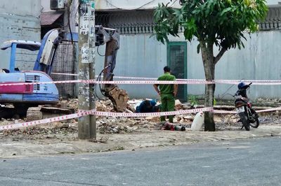 Xử lý an toàn đầu đạn tìm thấy khi đào móng xây nhà