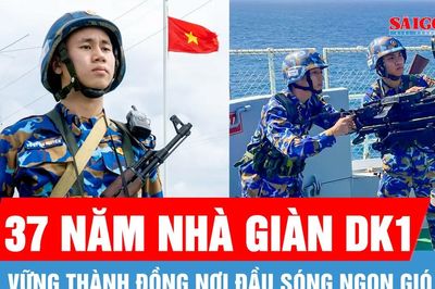 37 năm Nhà giàn DK1: Vững thành đồng nơi đầu sóng ngọn gió