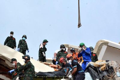 Đoàn Việt Nam đưa 54 nạn nhân động đất ở Venezuela ra khỏi đống đổ nát