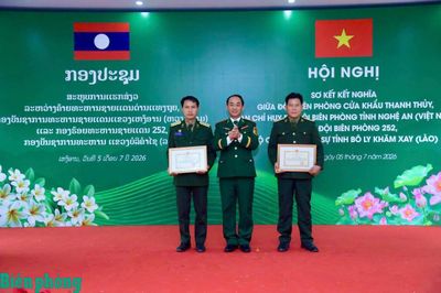 Điểm sáng trong công tác phối hợp bảo vệ biên giới Việt Nam - Lào