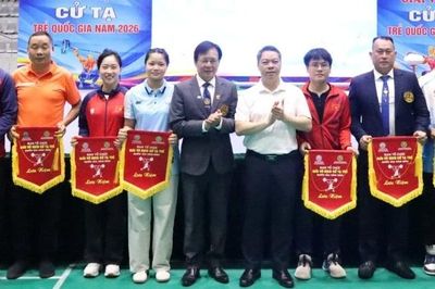 Gần 200 vận động viên tham dự giải cử tạ Quốc gia năm 2026