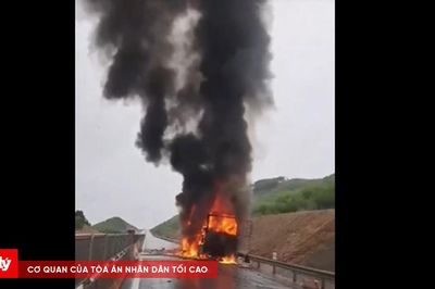 Cháy xe trên cao tốc gia tăng, Cục CSGT khuyến cáo tài xế không chủ quan
