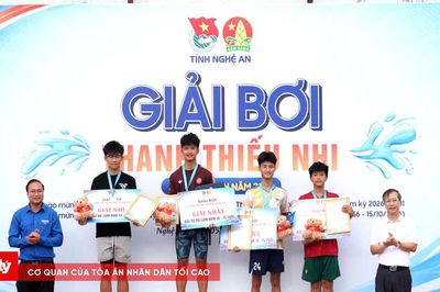 Lan tỏa kỹ năng phòng chống đuối nước từ Giải Bơi thanh thiếu nhi