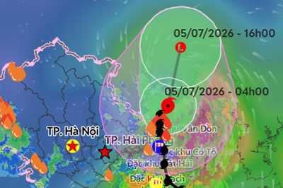 Bão số 1 Maysak di chuyển chậm, khu vực Đông Bắc vẫn mưa lớn đến 300mm