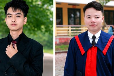 Hai nam sinh con nhà nông cùng giành ngôi thủ khoa A00 Thanh Hóa