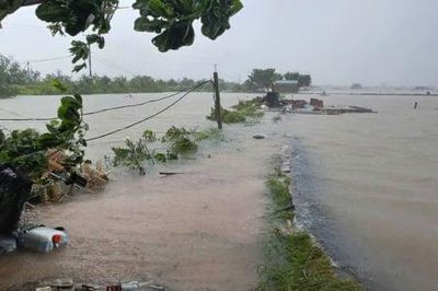 Các phường biên giới Quảng Ninh khẩn trương khắc phục hậu quả bão số 1