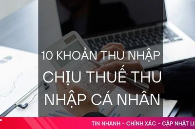 [Motion graphic] 10 khoản thu nhập chịu thuế thu nhập cá nhân