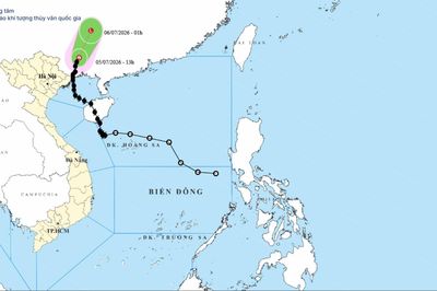 Bão số 1 suy yếu thành áp thấp nhiệt đới, sau thành vùng áp thấp