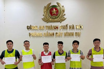 Công an TP Hà Nội triệt phá đường dây cá độ bóng đá quy mô hàng tỷ đồng