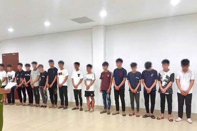 Công an TP Huế mạnh tay xử lý các nhóm thanh, thiếu niên vi phạm pháp luật