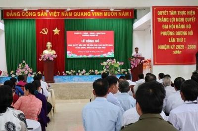 Tp. Huế: Phường Dương Nỗ sắp xếp tổ dân phố, kiện toàn hệ thống chính trị cơ sở