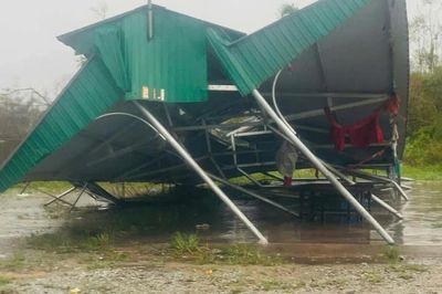 Bão số 1 đã suy yếu thành áp thấp nhiệt đới, không còn ảnh hưởng đến Việt Nam