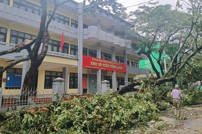 Quảng Ninh khắc phục hậu quả sau bão số 1
