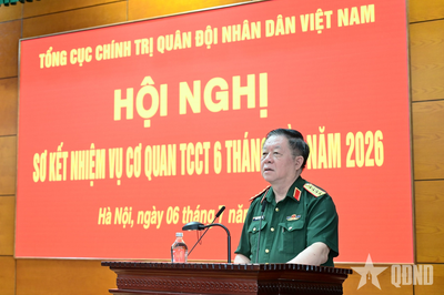 Đại tướng Nguyễn Trọng Nghĩa chủ trì Hội nghị sơ kết nhiệm vụ Cơ quan Tổng cục Chính trị 6 tháng đầu năm 2026