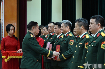 165 cán bộ thuộc Tổng cục Chính trị được thăng quân hàm cấp bậc Đại tá, nâng lương sĩ quan cấp bậc Đại tá, Thượng tá năm 2026