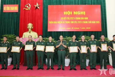 Bộ Tổng Tham mưu: Hoạt động công tác Đảng, công tác chính trị được triển khai đồng bộ, sáng tạo, linh hoạt