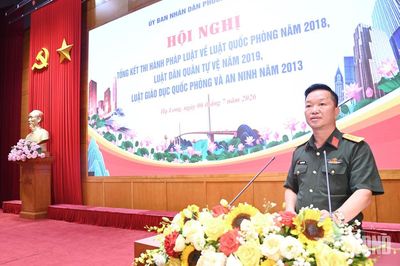 Quảng Ninh: Nâng cao chất lượng lực lượng dân quân tự vệ ở phường Hạ Long