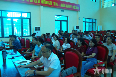 Lào Cai: 100 học viên được bồi dưỡng kiến thức quốc phòng và an ninh
