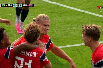 Brazil - Na Uy 1-2: Cú đúp của Haaland nhấn chìm Selecao