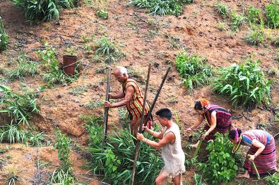 Đậm đà nét văn hóa trong Lễ cúng trỉa lúa của người B'râu