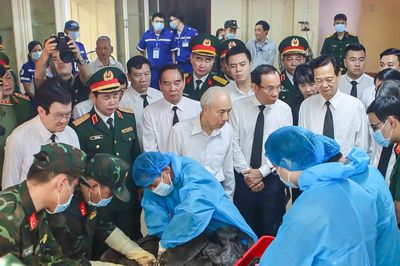 Bước đầu phát hiện 7 bộ hài cốt liệt sĩ tại Công viên Lê Thị Riêng