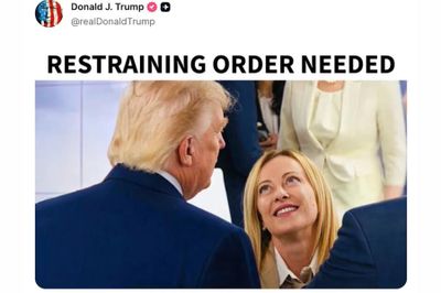 Ông Trump tung 'ảnh chế' về nữ thủ tướng Italia giữa căng thẳng