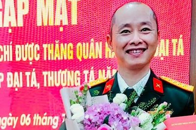 Nhạc sĩ An Hiếu được thăng quân hàm Đại tá