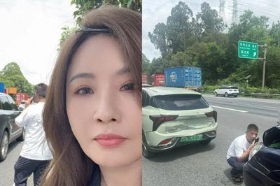 Nữ diễn viên 55 tuổi thoát chết sau tai nạn xe liên hoàn