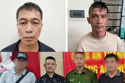Ba đối tượng truy nã nguy hiểm bị bắt giữ, vận động đầu thú