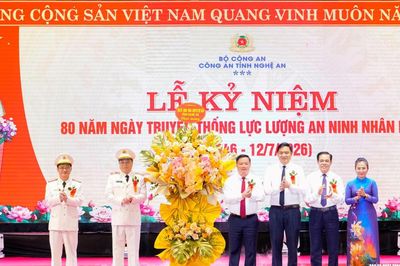 Công an Nghệ An kỷ niệm 80 năm ngày truyền thống lực lượng An ninh nhân dân