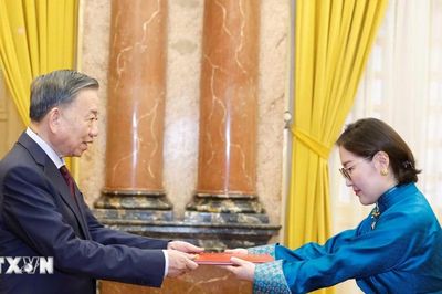 Tổng Bí thư, Chủ tịch nước Tô Lâm tiếp Đại sứ các nước trình Quốc thư