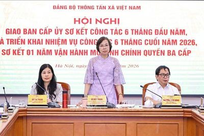 Đảng ủy Thông tấn xã Việt Nam triển khai nhiệm vụ 6 tháng cuối năm 2026