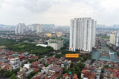 Cận cảnh khu đất ở phường Định Công sắp xây tổ hợp ICC Complex của công ty con UDIC