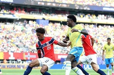 Brazil nhận trái đắng trước Na Uy: Bruno Guimaraes sút hỏng 11m, Vinicius Jr lạc lõng
