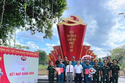 Nhiều điểm sáng trong công tác phát triển đảng viên