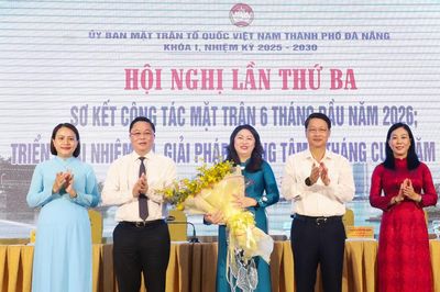 Bà Nguyễn Thị Thu Lan giữ chức Phó Chủ tịch Thường trực Ủy ban MTTQ Việt Nam thành phố Đà Nẵng khóa I
