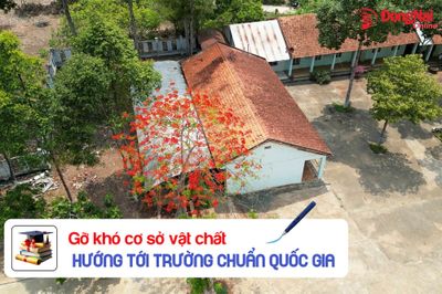 [Video] Gỡ khó cơ sở vật chất, hướng tới trường chuẩn quốc gia