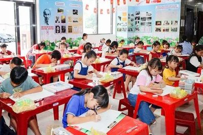 370 thiếu nhi tham gia cuộc thi vẽ về Bác Tôn