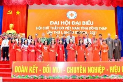 Đồng chí Đặng Thị Thu Uyên giữ chức Chủ tịch Hội Chữ thập đỏ tỉnh Đồng Tháp, nhiệm kỳ 2026 - 2031